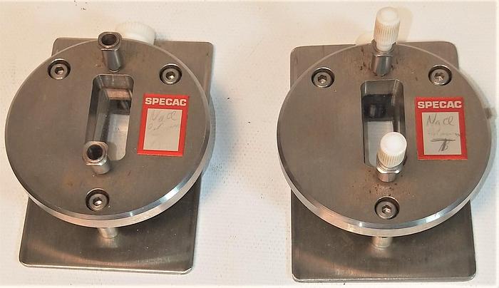 Used Specac GS20590 Heatable Flow Liquid Sample Cell with Mount