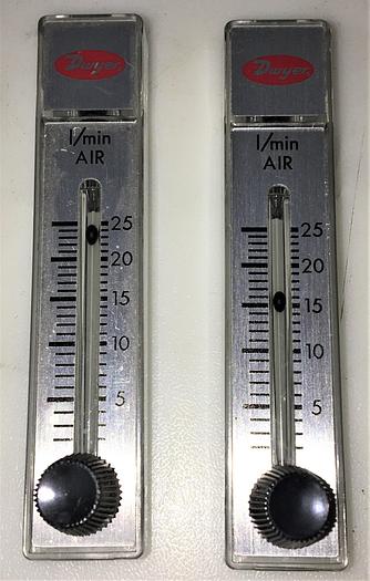 New Open Box Dwyer RateMaster RMA-22-SSV Flow Meter - 2-25 LPM Air Range