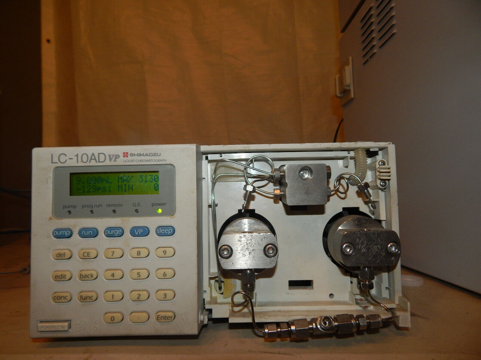 A photo of a liquid chromatography system.
